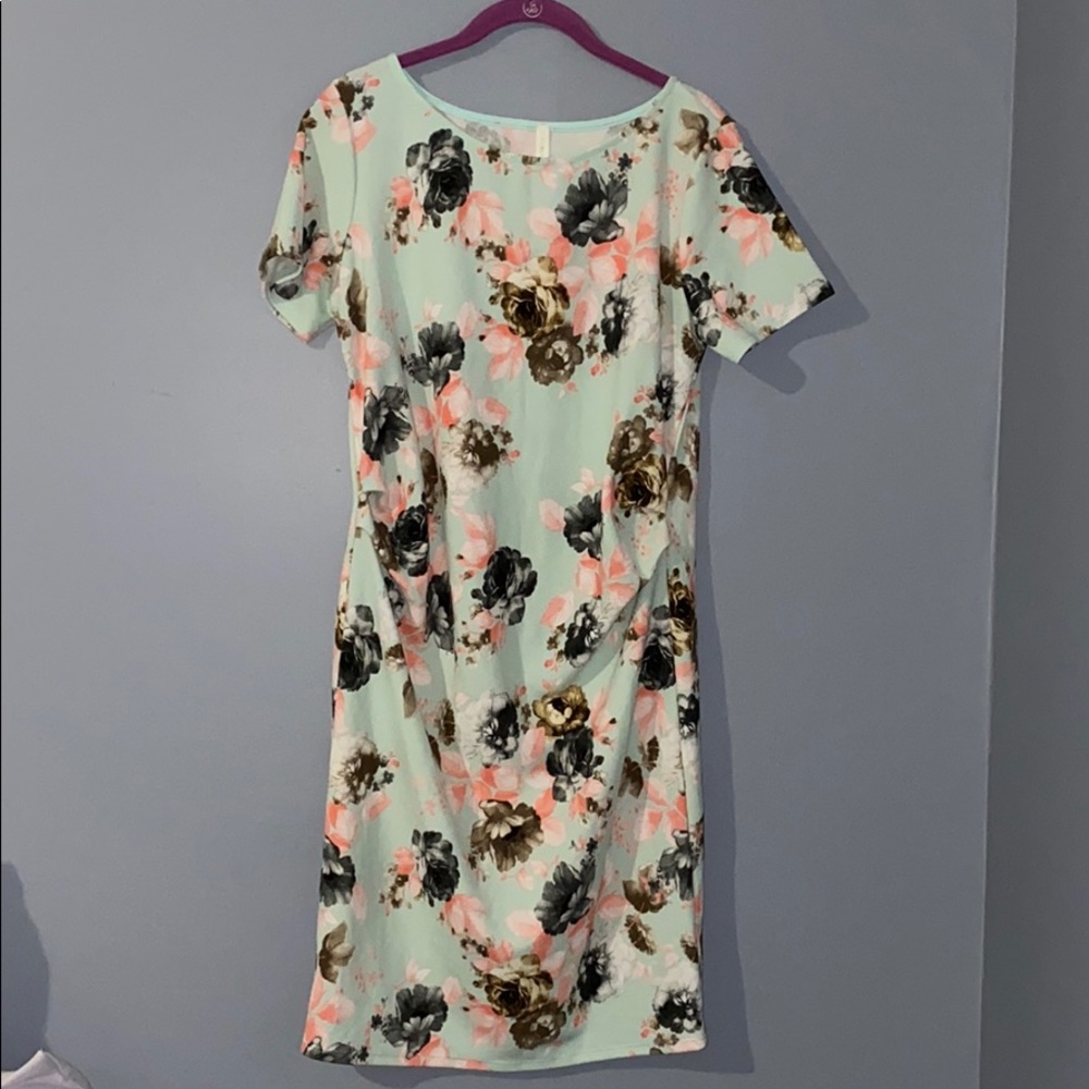 Pink Blush floral dress